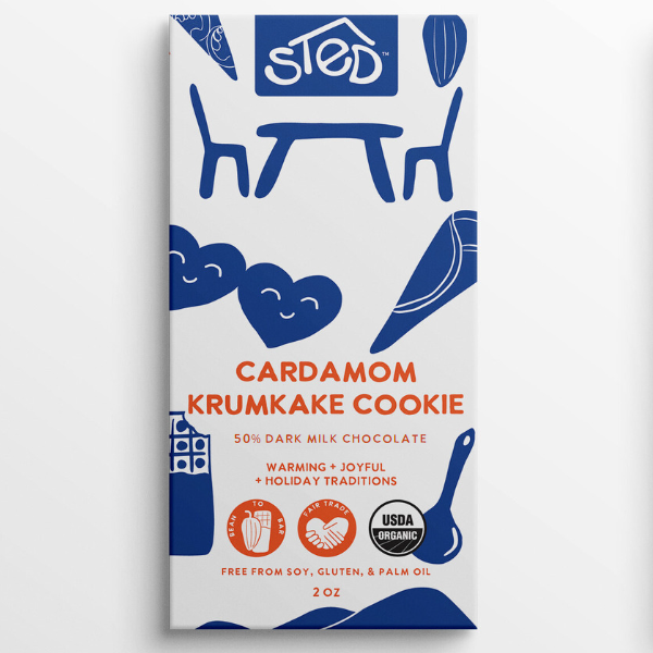 Sted Cardamom Krumkake Cookie