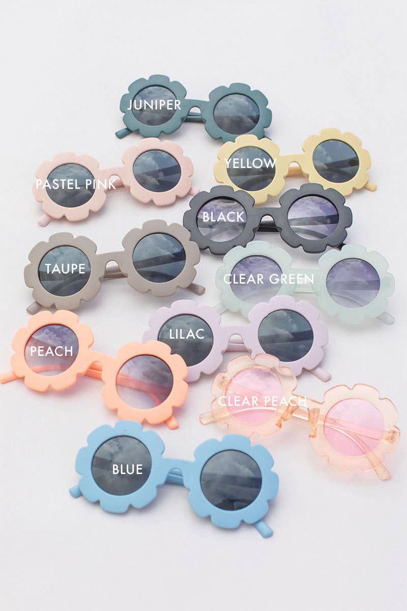 Kids Flower Sunglasses