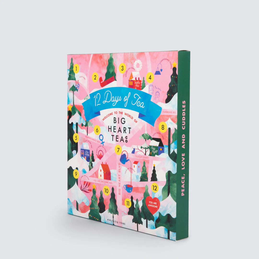 Big Heart Tea Co. 12 Days of Cozy Tea Advent Calendar