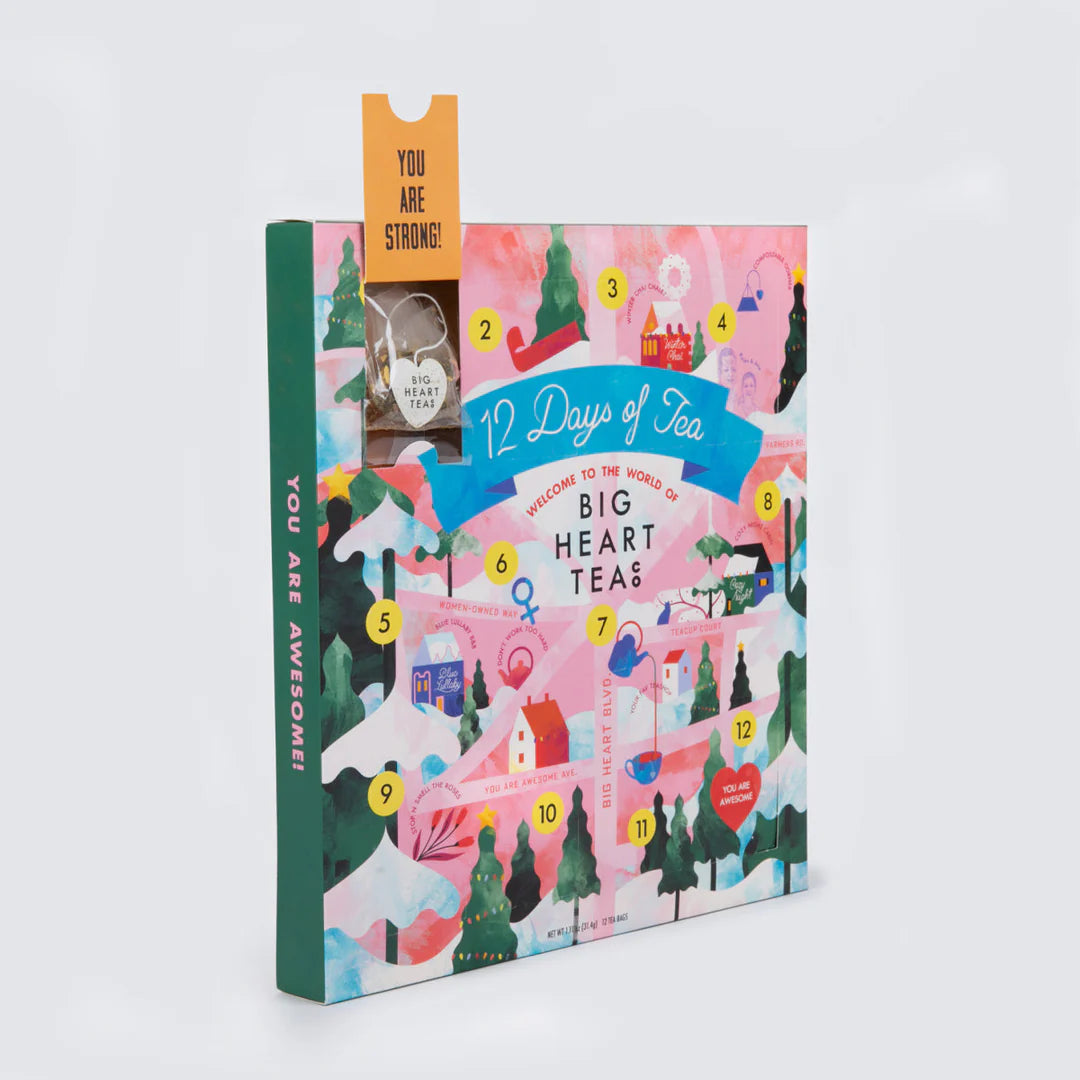 Big Heart Tea Co. 12 Days of Cozy Tea Advent Calendar