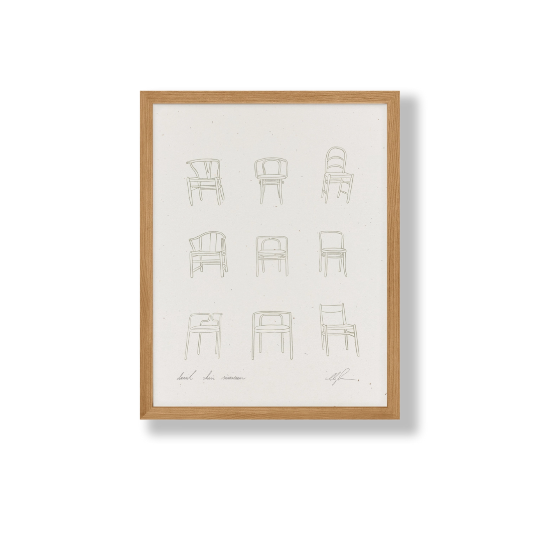 Danish Chair Museum Print