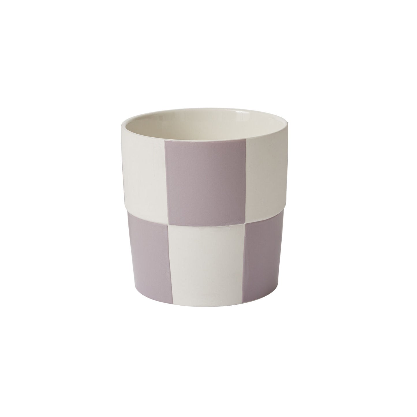 Checkerboard Pot