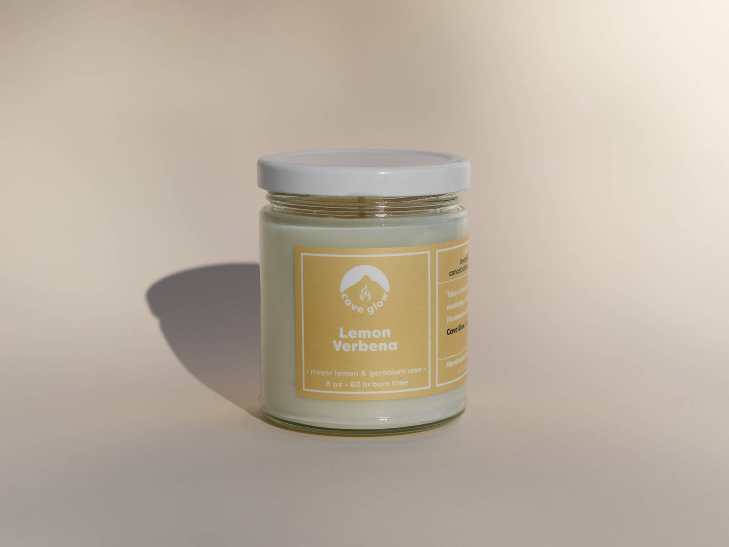 Lemon Verbena -- Cave Clow Candle