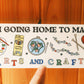 Arts and Crafts Bumper Sticker