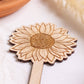 Sunflower Wooden Plant Stake