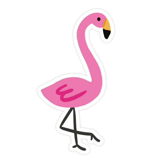 Flamingo Vinyl Sticker