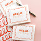 Hello Friend Greeting Card