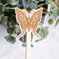 Butterfly Wooden Plant Stake