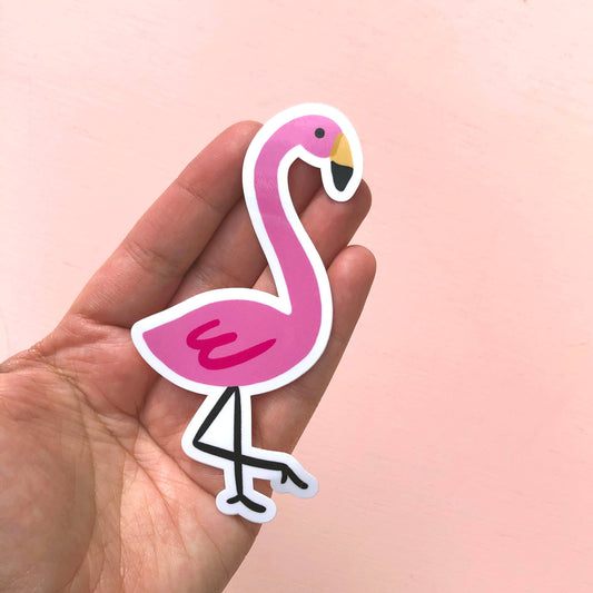 Flamingo Vinyl Sticker