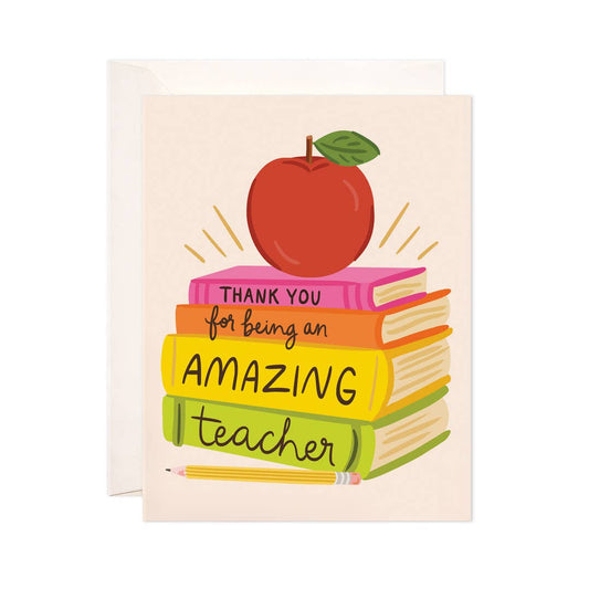 Amazing Teacher Greeting Card