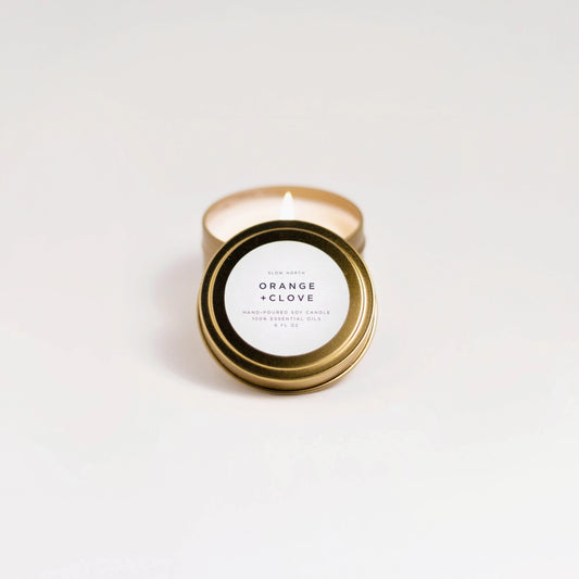 Slow North Candle - Orange and Clove