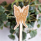 Butterfly Wooden Plant Stake