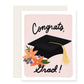Floral Grad Card