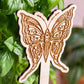 Butterfly Wooden Plant Stake