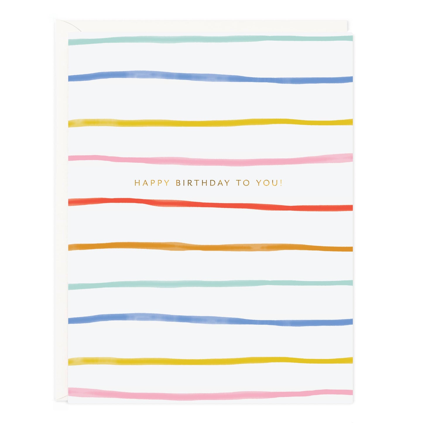 Birthday Stripes Card