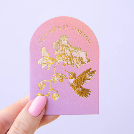 Deepest Sympathies Mini Card