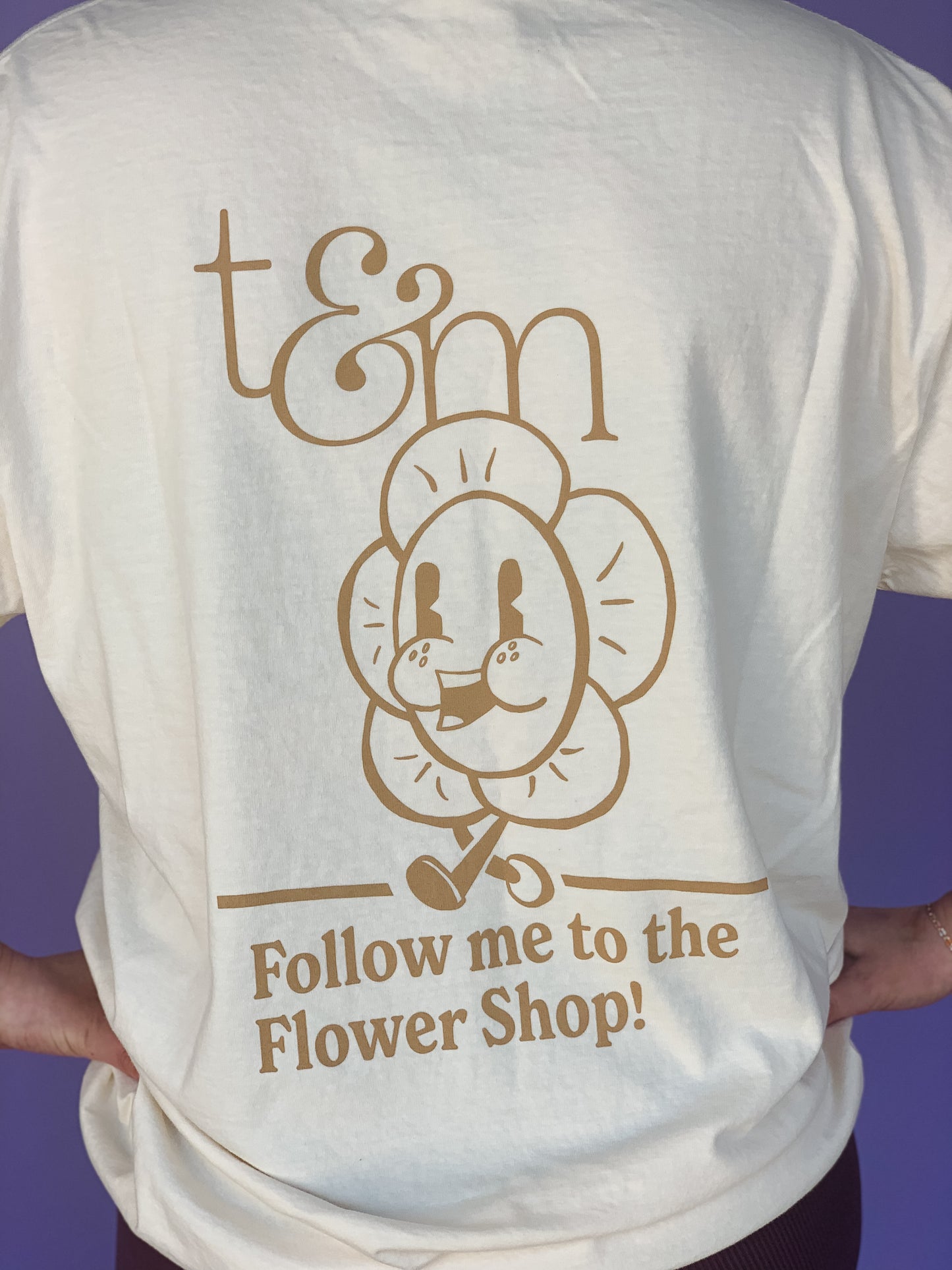 T&M Retro Flower Shop Tee
