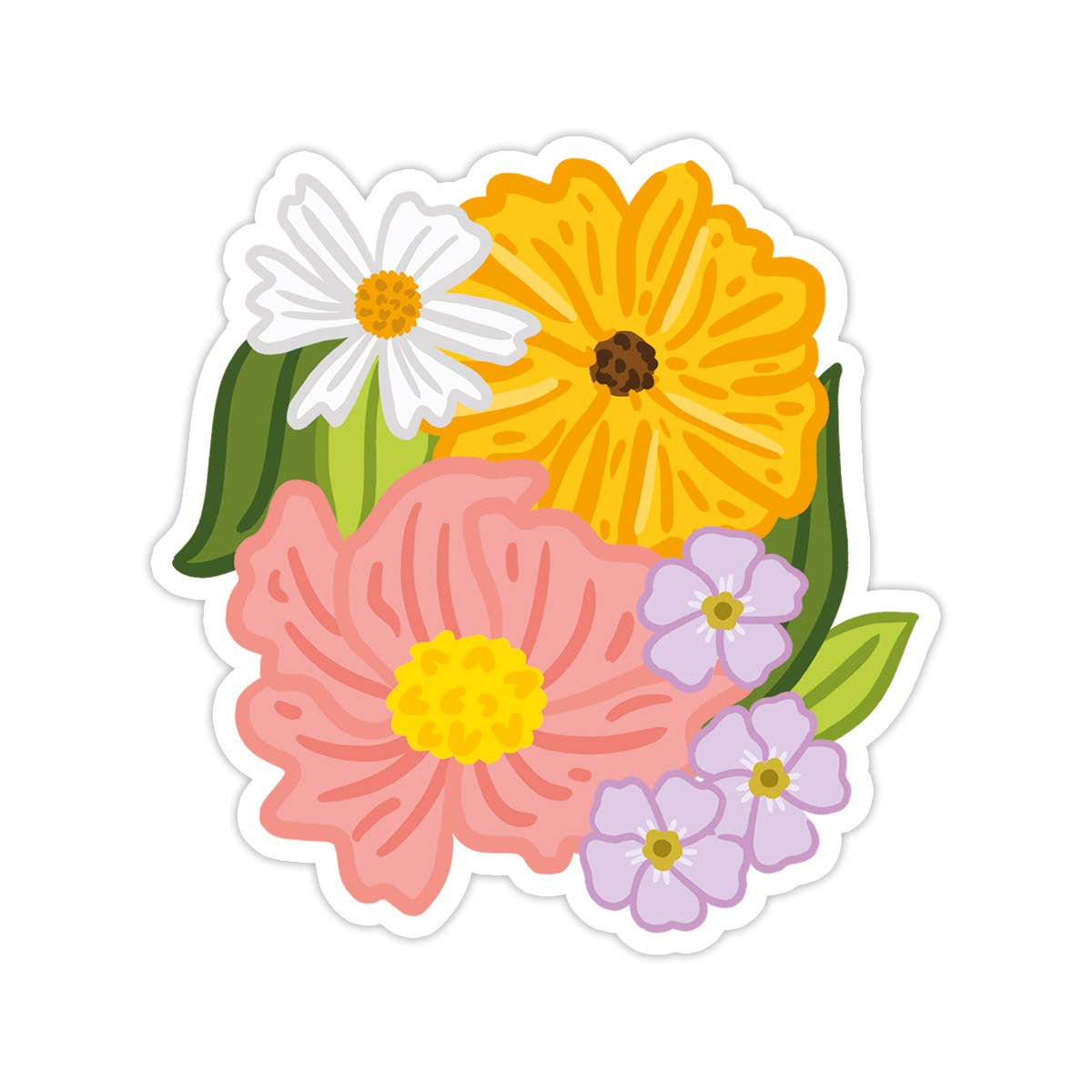 Wildflowers Vinyl Sticker