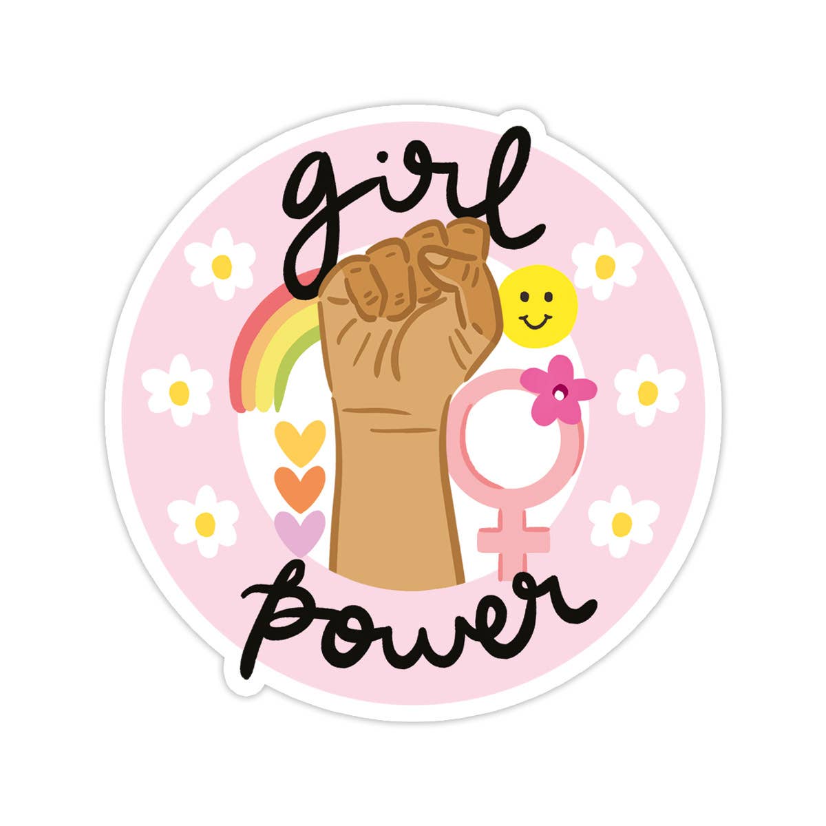 Girl Power Vinyl Sticker