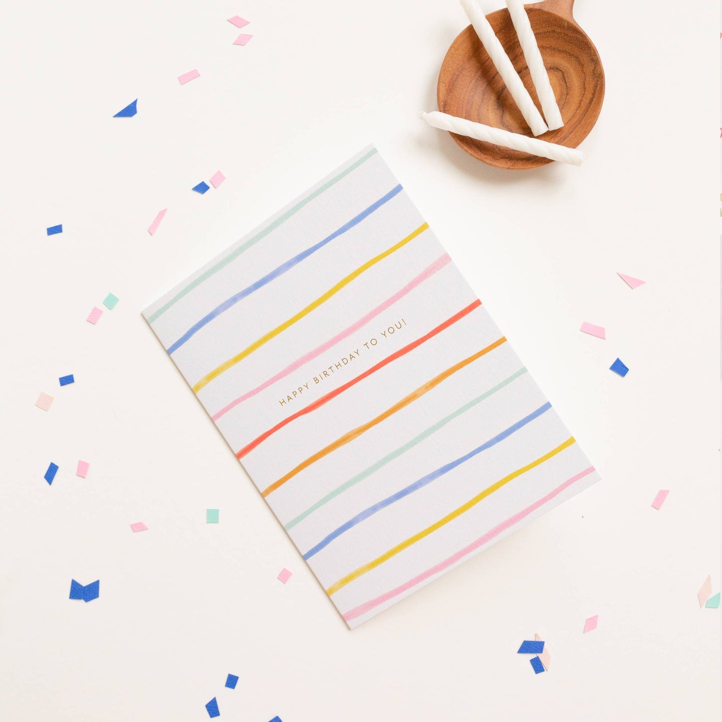 Birthday Stripes Card