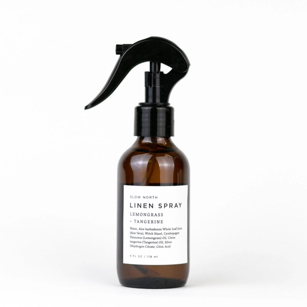 Slow North Linen Spray - Lemongrass + Tangerine