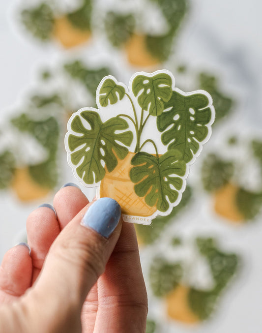 Monstera Sticker