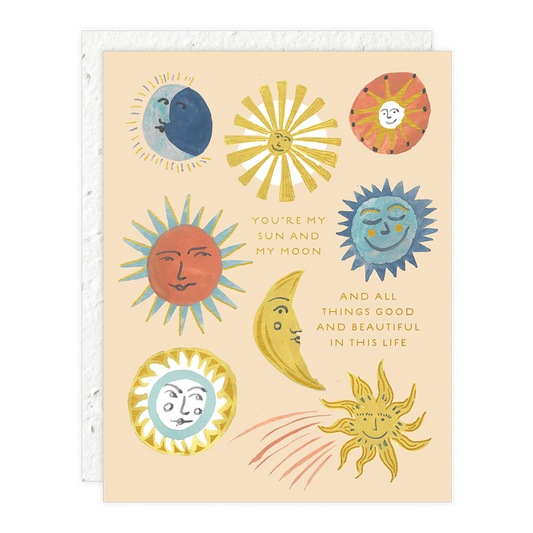 Sun and Moon Card