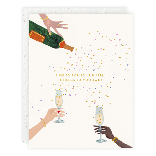 Pop Some Bubbly Card