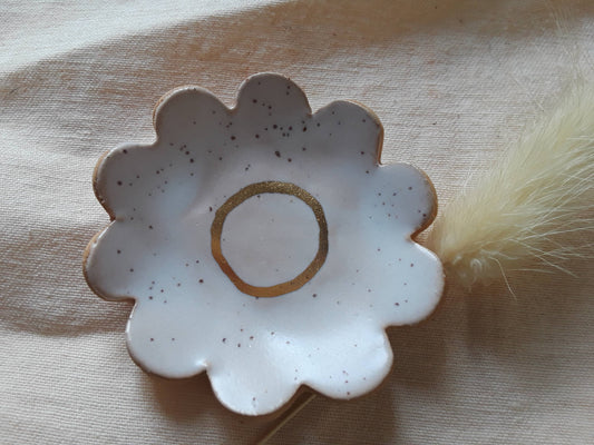 Small Flower Ring Dish