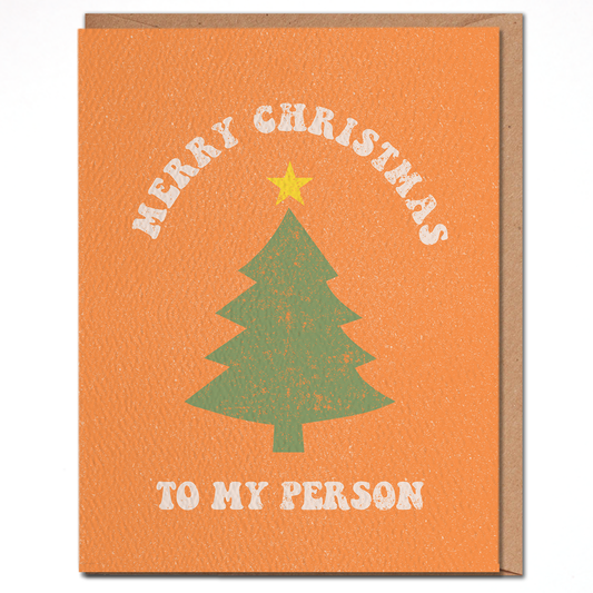 Merry Christmas to my Person Card