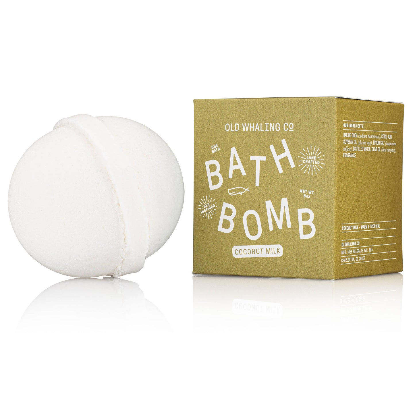 Old Whaling Co. - Coconut Milk Bath Bomb