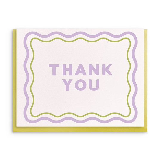 Thanks Wave Greeting Card