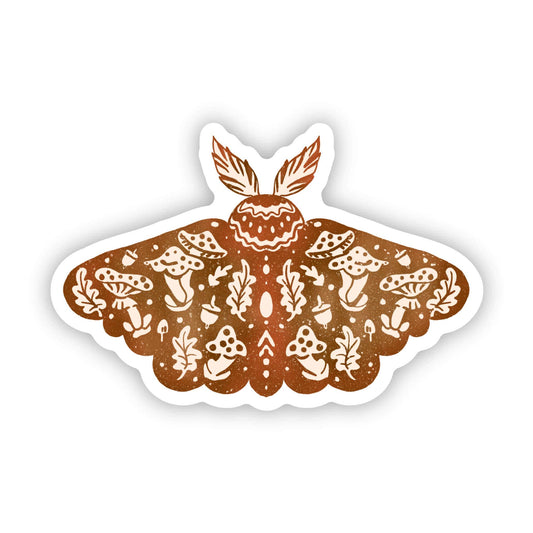 Autumn Moth Sticker