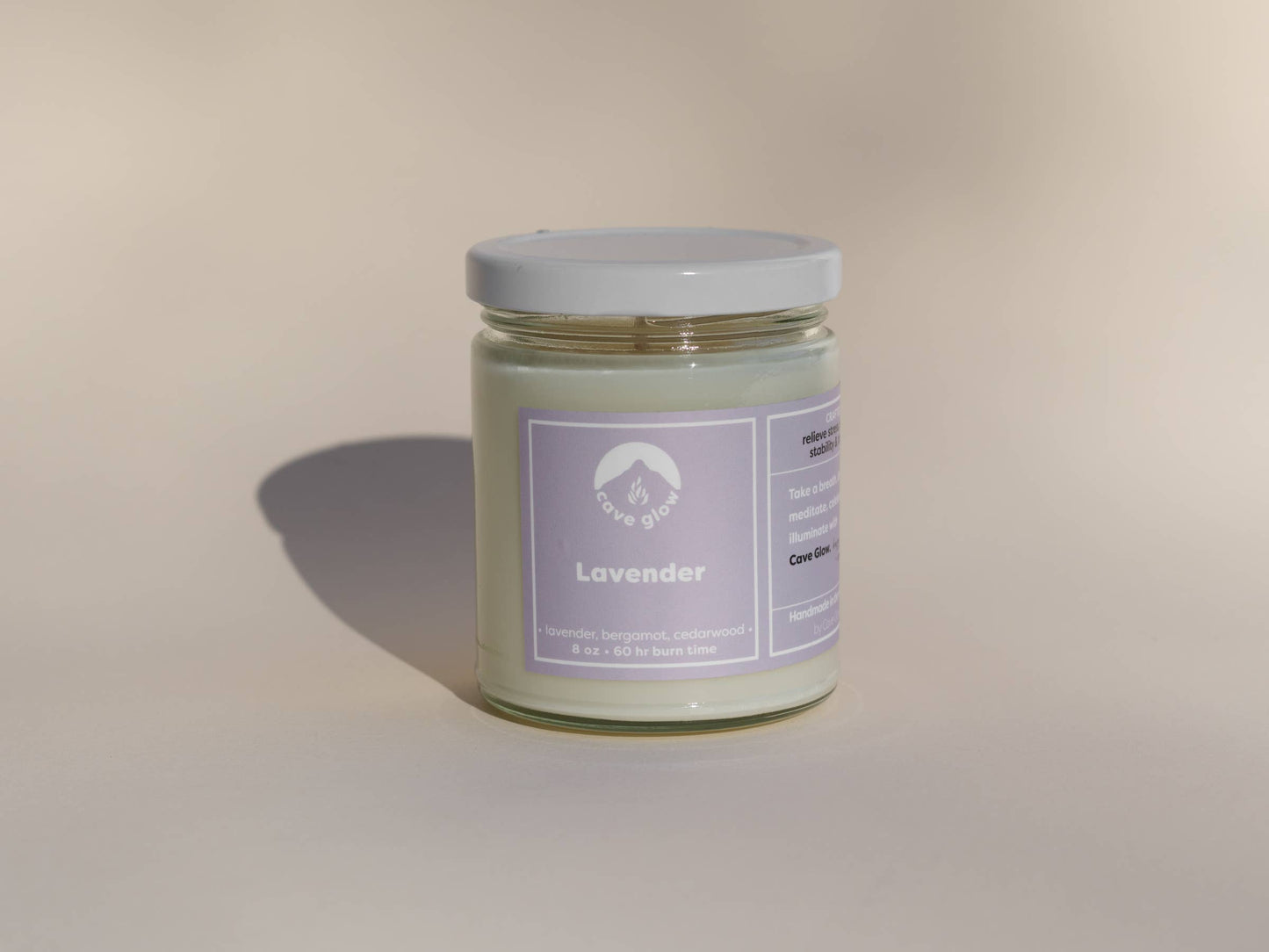 Lavender -- Cave Glow Candles