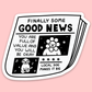 Good News Sticker