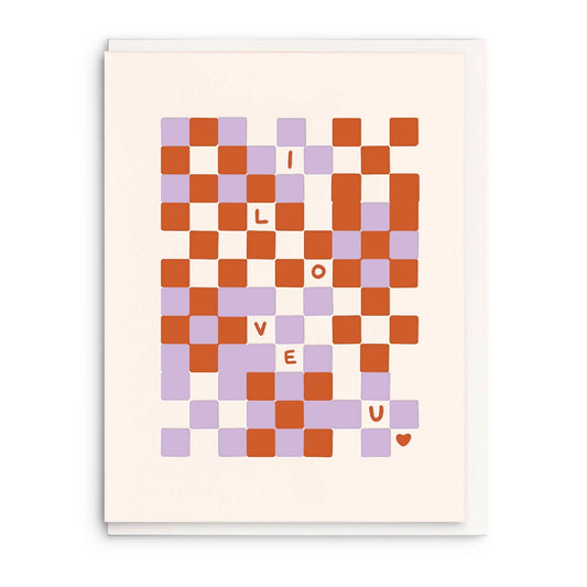 Checkers Greeting Card